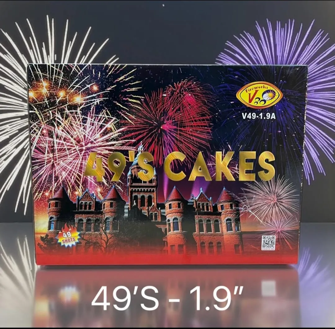 49 Cakes / 49 Shot 1.9 Inchi