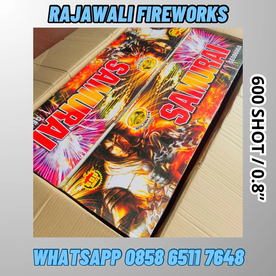Samurai 600 Shot 0.8” Fan Shape Ge 08600 A 27 Kg