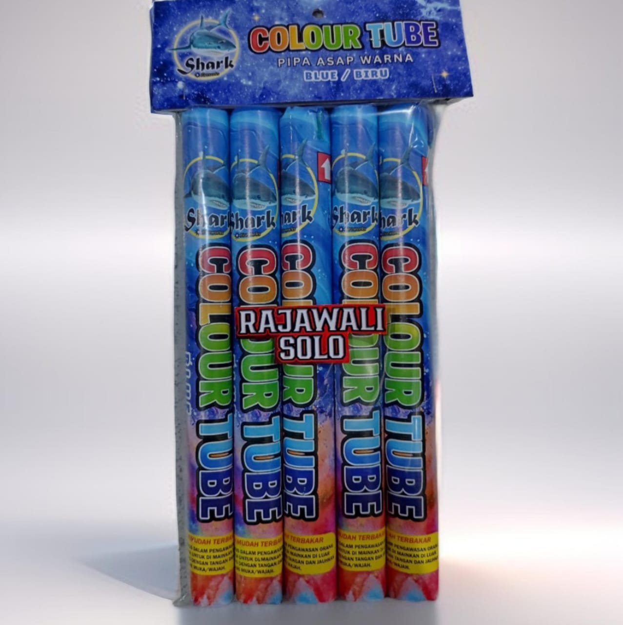 Colour Tube - Shark - 45 Detik - 1 Pack Isi 5 Batang — COLOUR TUBE BIRU