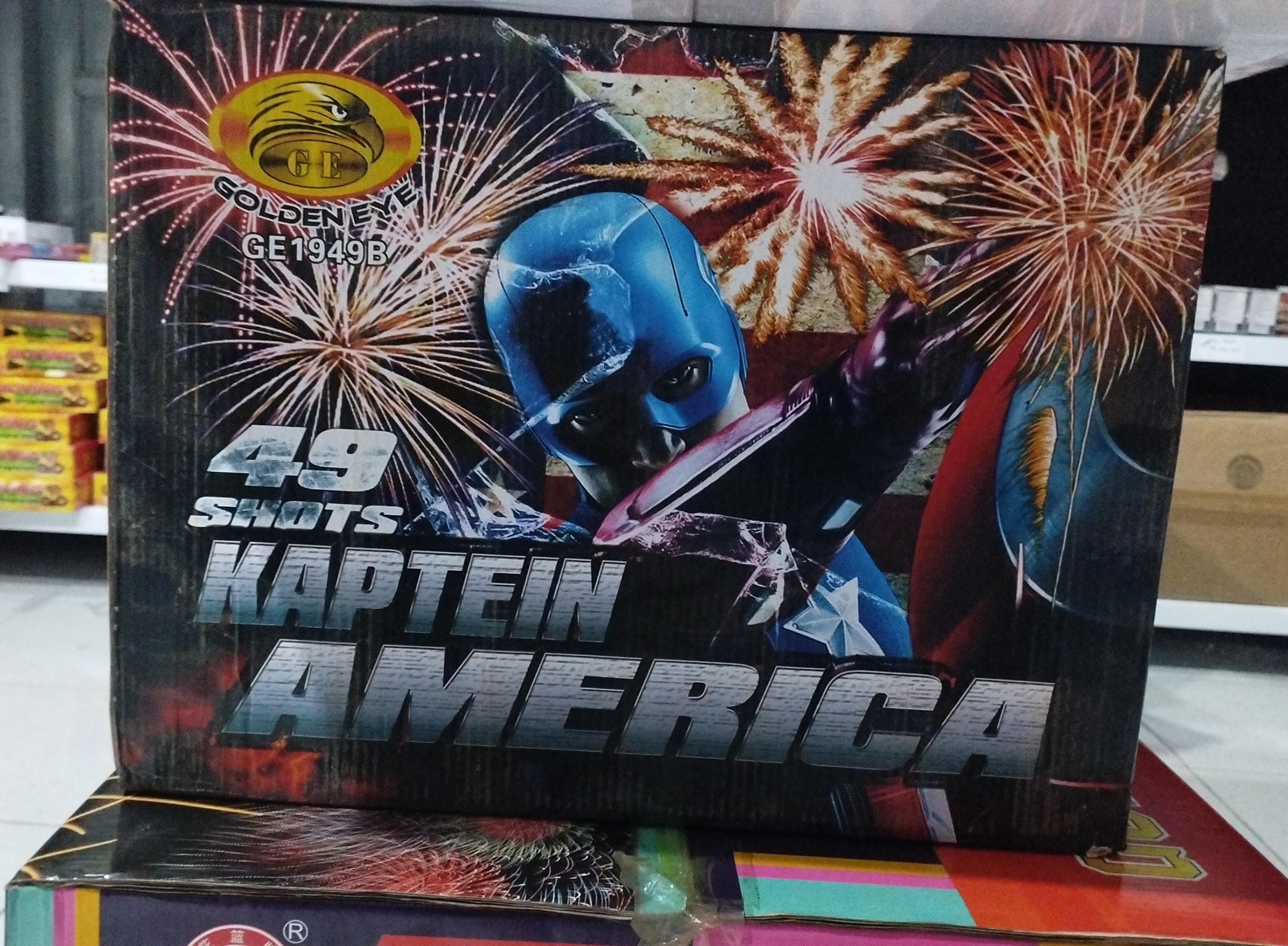 Spring 100 Shots 0.8” Ge 08100 F — Kaptain amerika